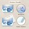 Zen Stone Canvas Wall Art – White Flower & Blue Butterfly on Lake, 16x12 Inches, Framed, for Bathroom, Living Room, Bedroom, Modern Yoga & Spa Decor